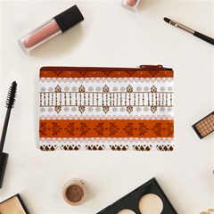 Ethnic Traditional Seamless Pattern Cosmetic Bag (XS) from ArtsNow.com Back