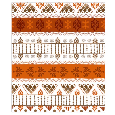 Ethnic Traditional Seamless Pattern Waist Pouch (Large) from ArtsNow.com Back Strap