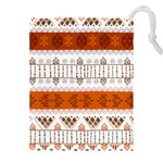 Ethnic Traditional Seamless Pattern Drawstring Pouch (4XL)