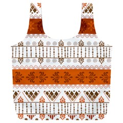 Ethnic Traditional Seamless Pattern Full Print Recycle Bag (XXL) from ArtsNow.com Front