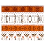 Ethnic Traditional Seamless Pattern Premium Plush Fleece Blanket (Small)