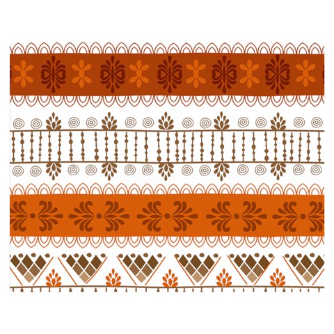 Ethnic Traditional Seamless Pattern Premium Plush Fleece Blanket (Medium) from ArtsNow.com 60 x50  Blanket Front