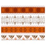 Ethnic Traditional Seamless Pattern Premium Plush Fleece Blanket (Medium)