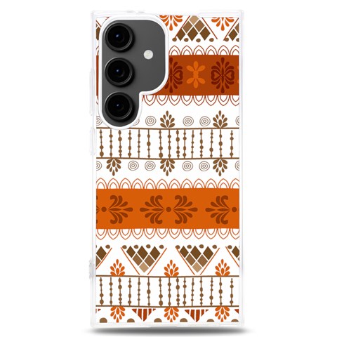 Ethnic Traditional Seamless Pattern Samsung Galaxy S24 Plus 6.7 Inch TPU UV Case from ArtsNow.com Front