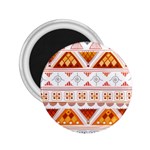 Bright Aztec Ethnic Seamless Pattern 2.25  Magnets