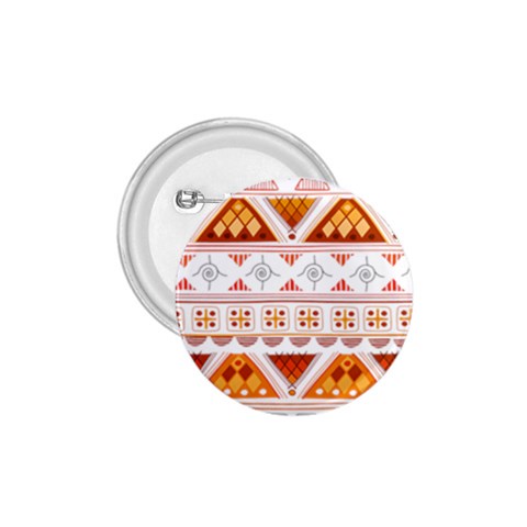 Bright Aztec Ethnic Seamless Pattern 1.75  Buttons from ArtsNow.com Front