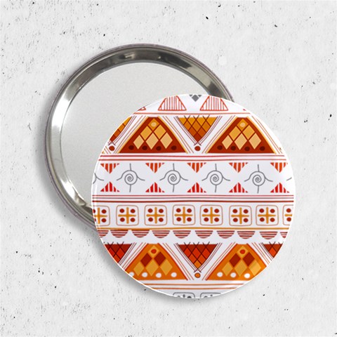 Bright Aztec Ethnic Seamless Pattern 2.25  Handbag Mirrors from ArtsNow.com Front