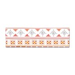 Bright Aztec Ethnic Seamless Pattern Sticker (Bumper)