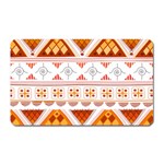 Bright Aztec Ethnic Seamless Pattern Magnet (Rectangular)