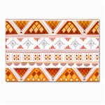 Bright Aztec Ethnic Seamless Pattern Postcards 5  x 7  (Pkg of 10)