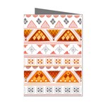 Bright Aztec Ethnic Seamless Pattern Mini Greeting Cards (Pkg of 8)