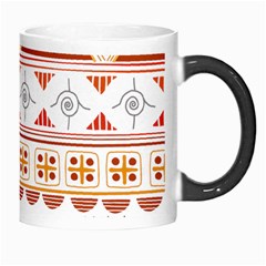 Bright Aztec Ethnic Seamless Pattern Morph Mug from ArtsNow.com Right