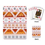 Bright Aztec Ethnic Seamless Pattern Playing Cards Single Design (Rectangle)