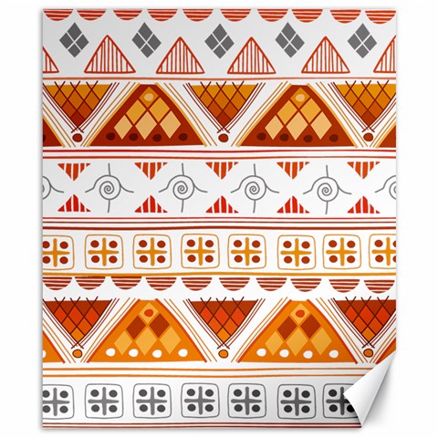 Bright Aztec Ethnic Seamless Pattern Canvas 8  x 10  from ArtsNow.com 8.15 x9.66  Canvas - 1