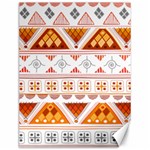 Bright Aztec Ethnic Seamless Pattern Canvas 12  x 16 