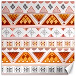 Bright Aztec Ethnic Seamless Pattern Canvas 16  x 16 