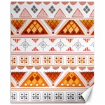 Bright Aztec Ethnic Seamless Pattern Canvas 16  x 20 