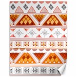 Bright Aztec Ethnic Seamless Pattern Canvas 18  x 24 