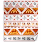 Bright Aztec Ethnic Seamless Pattern Canvas 20  x 24 