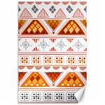 Bright Aztec Ethnic Seamless Pattern Canvas 24  x 36 