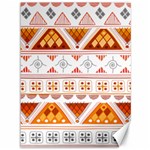 Bright Aztec Ethnic Seamless Pattern Canvas 36  x 48 