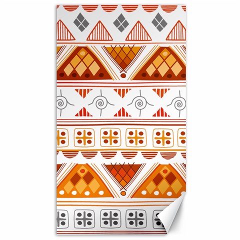 Bright Aztec Ethnic Seamless Pattern Canvas 40  x 72  from ArtsNow.com 39.28 x69.23  Canvas - 1