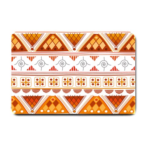 Bright Aztec Ethnic Seamless Pattern Small Doormat from ArtsNow.com 24 x16  Door Mat