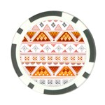 Bright Aztec Ethnic Seamless Pattern Poker Chip Card Guard