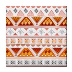 Bright Aztec Ethnic Seamless Pattern Face Towel