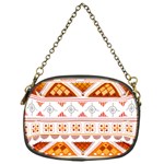 Bright Aztec Ethnic Seamless Pattern Chain Purse (One Side)