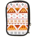 Bright Aztec Ethnic Seamless Pattern Compact Camera Leather Case