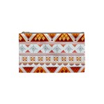 Bright Aztec Ethnic Seamless Pattern Cosmetic Bag (Small)