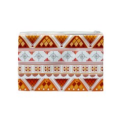 Bright Aztec Ethnic Seamless Pattern Cosmetic Bag (Medium) from ArtsNow.com Back