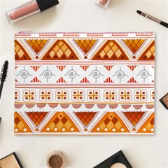 Bright Aztec Ethnic Seamless Pattern Cosmetic Bag (XL) from ArtsNow.com Front