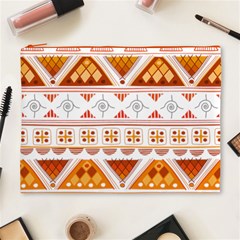 Bright Aztec Ethnic Seamless Pattern Cosmetic Bag (XL) from ArtsNow.com Front