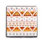 Bright Aztec Ethnic Seamless Pattern Memory Card Reader (Square 5 Slot)