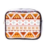 Bright Aztec Ethnic Seamless Pattern Mini Toiletries Bag (One Side)