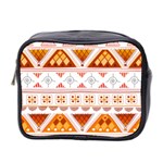 Bright Aztec Ethnic Seamless Pattern Mini Toiletries Bag (Two Sides)