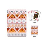 Bright Aztec Ethnic Seamless Pattern Playing Cards Single Design (Mini)