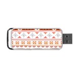 Bright Aztec Ethnic Seamless Pattern Portable USB Flash (One Side)