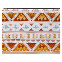 Bright Aztec Ethnic Seamless Pattern Cosmetic Bag (XXXL) from ArtsNow.com Front