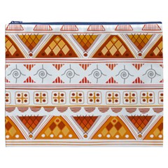 Bright Aztec Ethnic Seamless Pattern Cosmetic Bag (XXXL) from ArtsNow.com Front