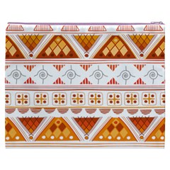 Bright Aztec Ethnic Seamless Pattern Cosmetic Bag (XXXL) from ArtsNow.com Back