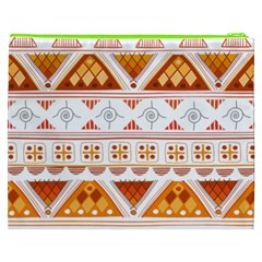 Bright Aztec Ethnic Seamless Pattern Cosmetic Bag (XXXL) from ArtsNow.com Back