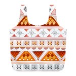 Bright Aztec Ethnic Seamless Pattern Full Print Recycle Bag (L)