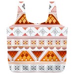 Bright Aztec Ethnic Seamless Pattern Full Print Recycle Bag (XL)