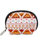 Bright Aztec Ethnic Seamless Pattern Accessory Pouch (Small)