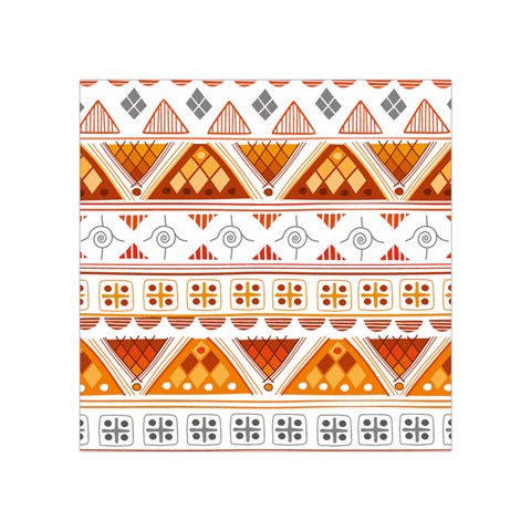 Bright Aztec Ethnic Seamless Pattern Square Tapestry (Small) from ArtsNow.com Front