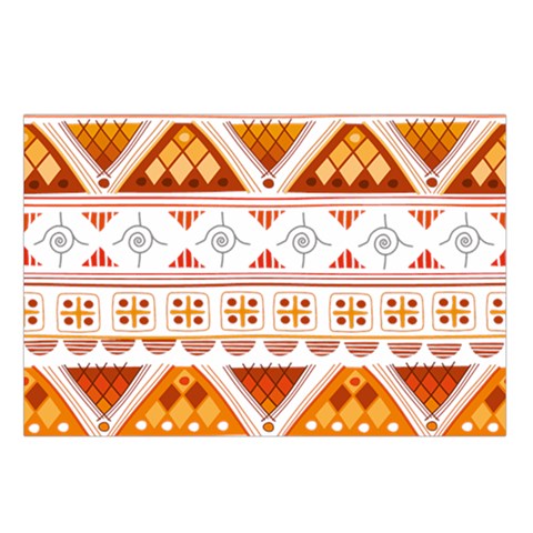 Bright Aztec Ethnic Seamless Pattern Waist Pouch (Small) from ArtsNow.com Loop