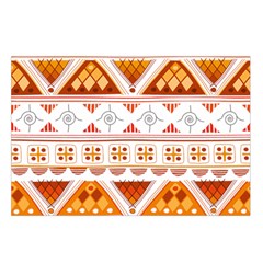 Bright Aztec Ethnic Seamless Pattern Belt Pouch Bag (Small) from ArtsNow.com Loop